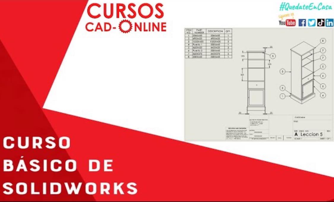 Curso Básico Solidworks: Dibujo de un... - Cursos CAD-Online | Facebook