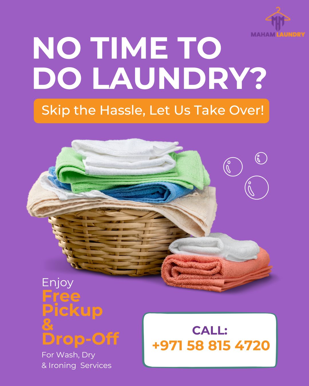 Maham Laundry | Dubai