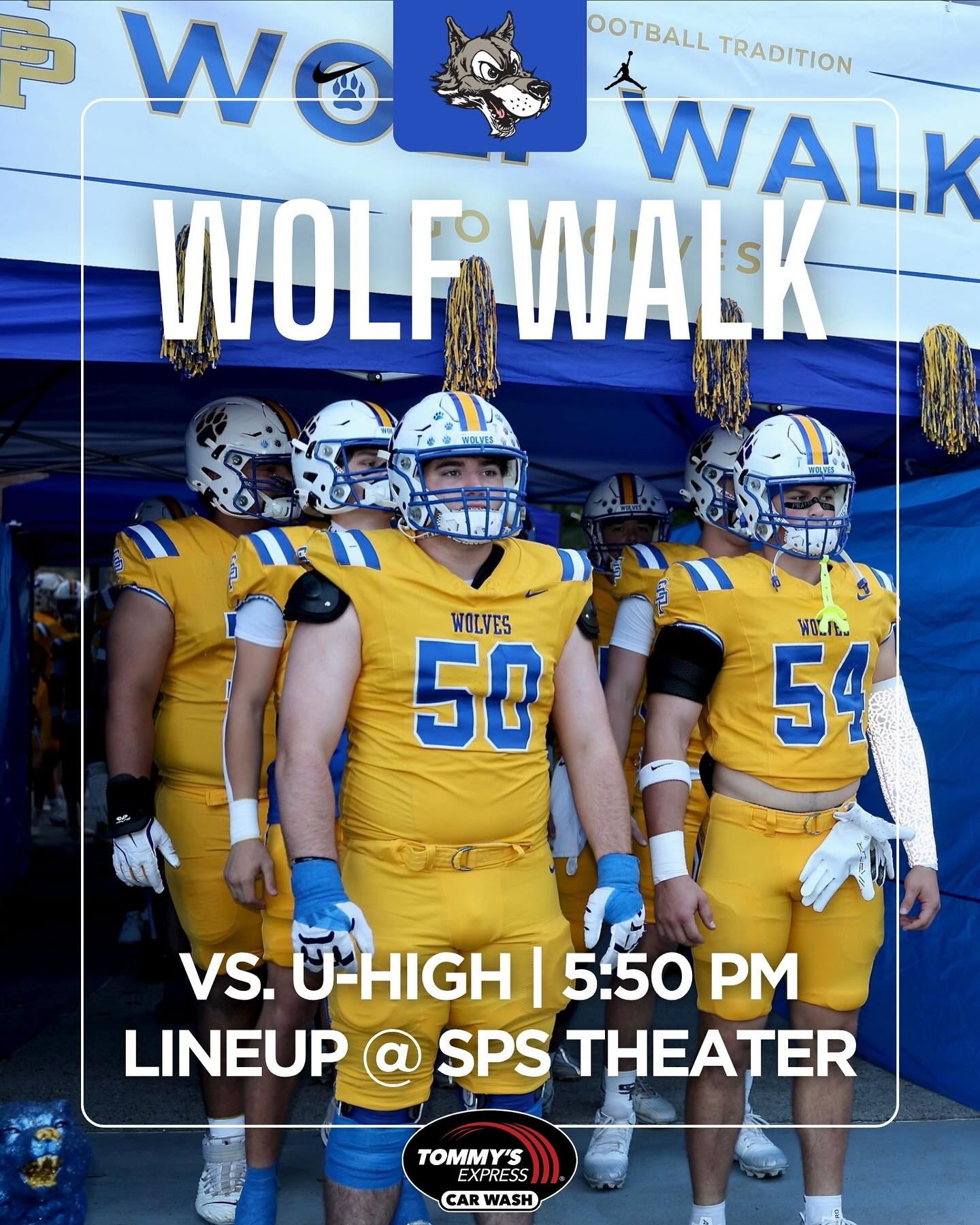 🐺 Wolf Walk – SPS vs U-High... - Saint Paul's Wolves Football | Facebook