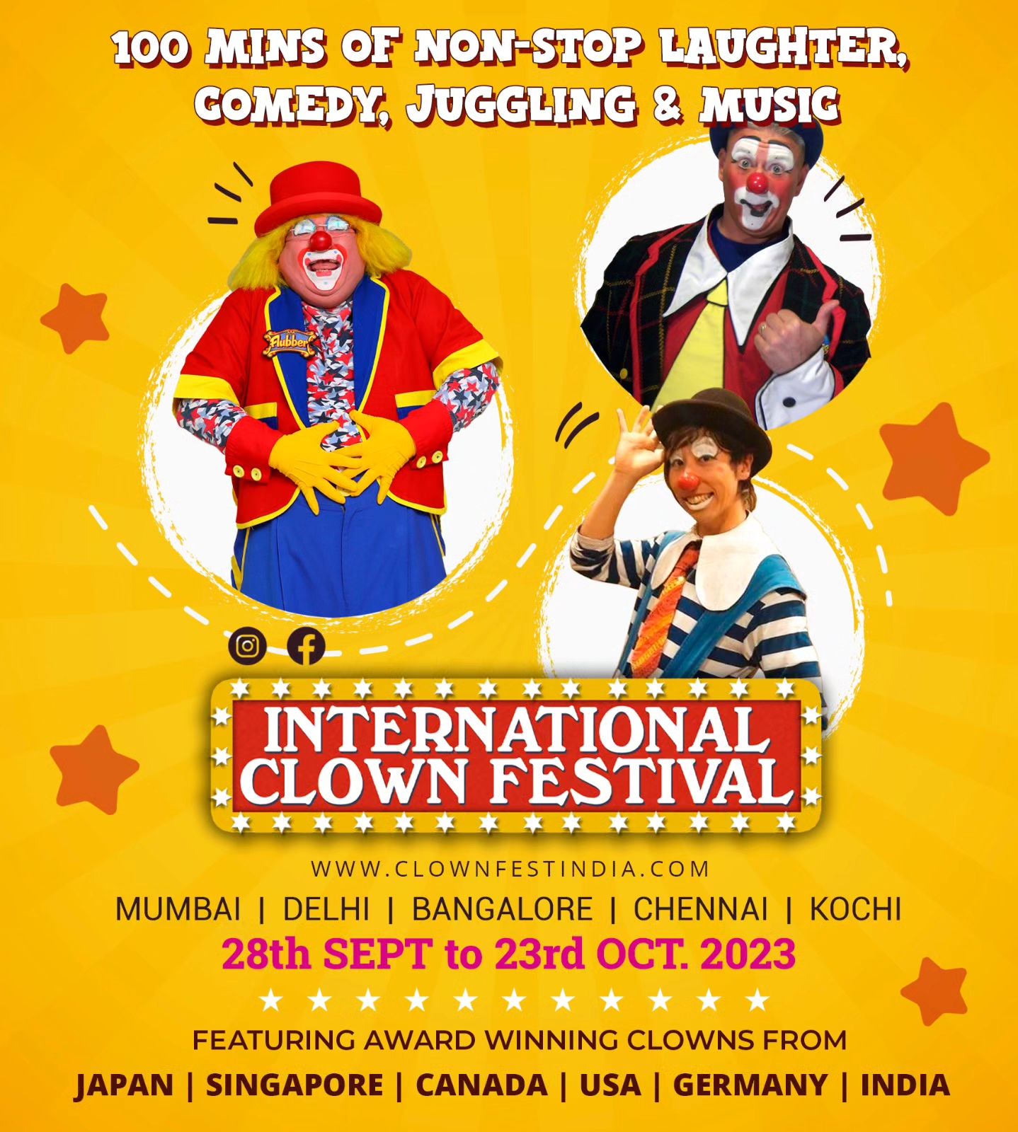 🎪✨ Tiruppur, get ready to laugh out loud! 🤡😂 Casagrand