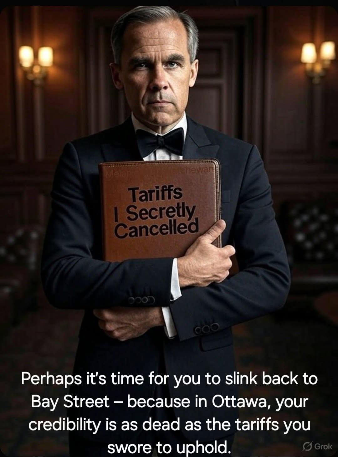 The TRUTH - Timeline of Carney’s Tariff Deception 🔹February 1, 2025 ...