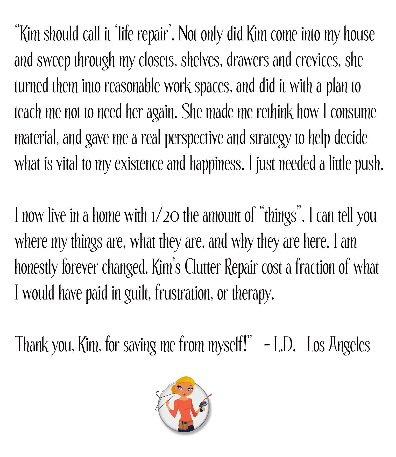 Kim's Clutter Repair