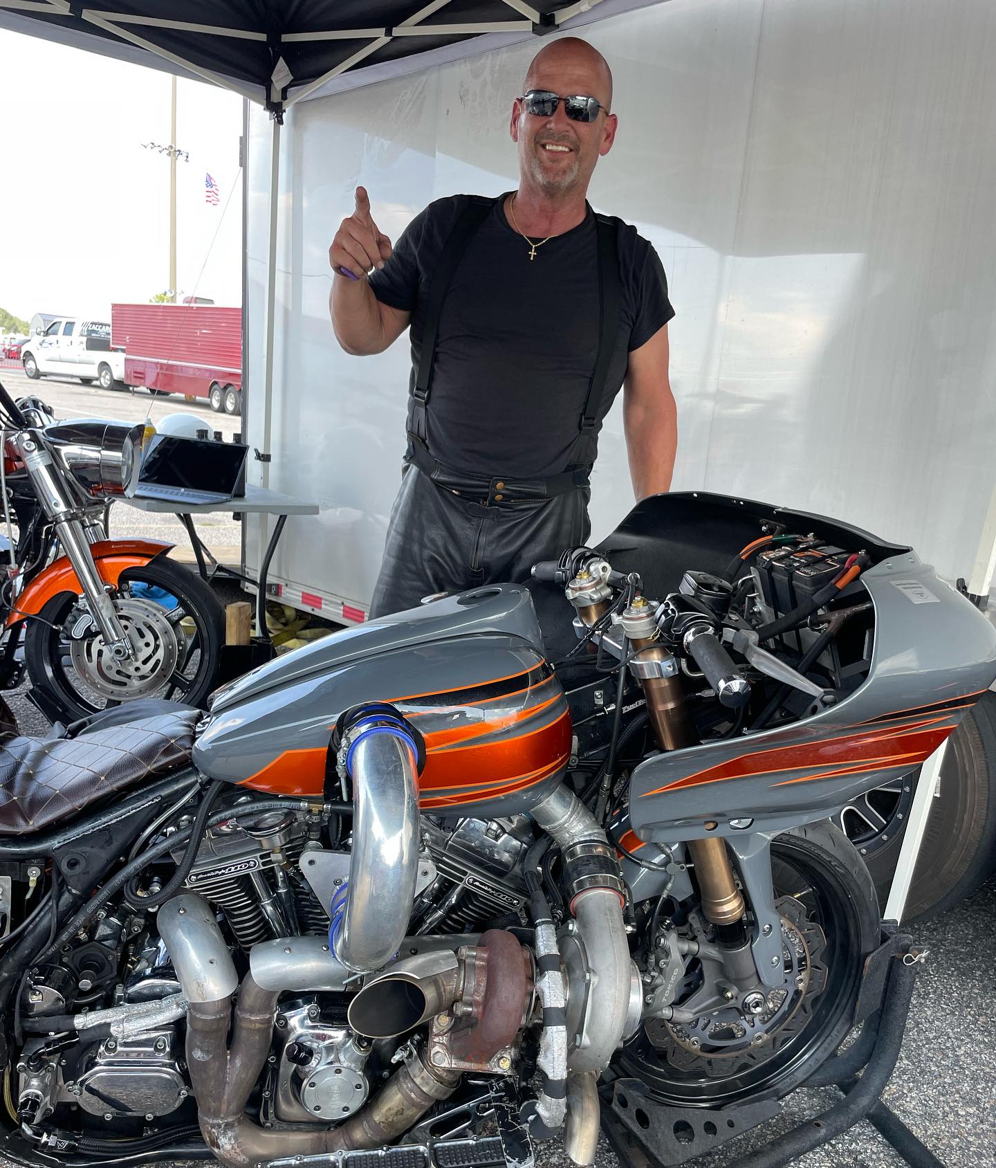 CycleDrag - Dwayne Gee of G-Force racing will be on 