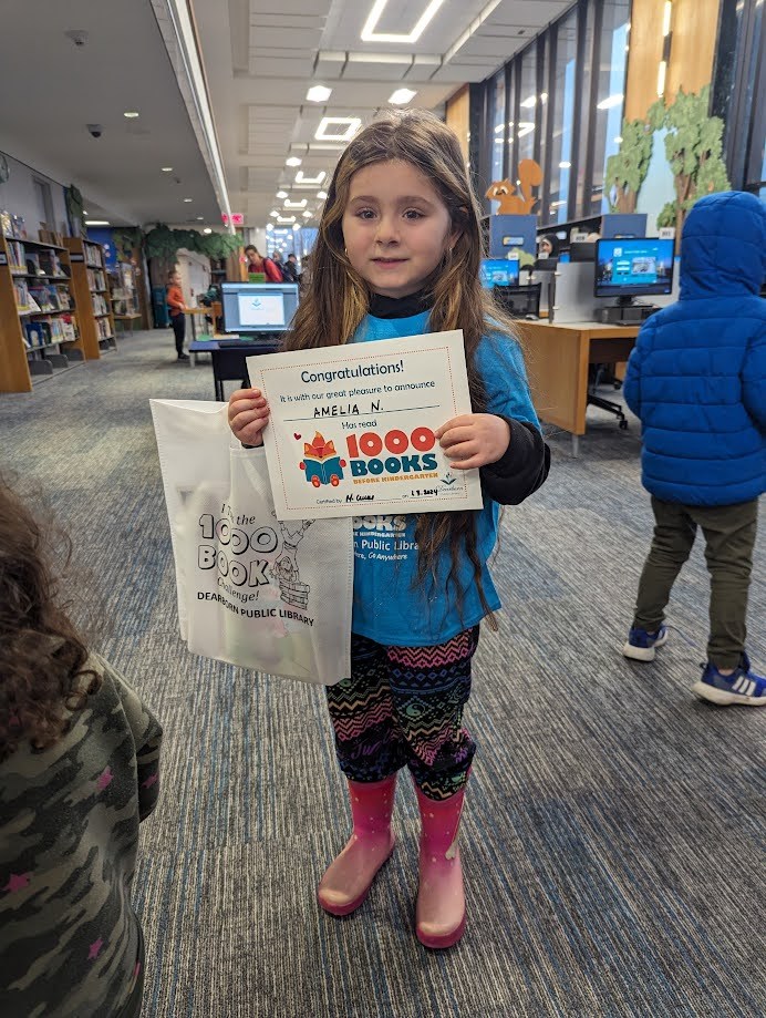 Congratulations to Amelia, who... - Dearborn Public Library