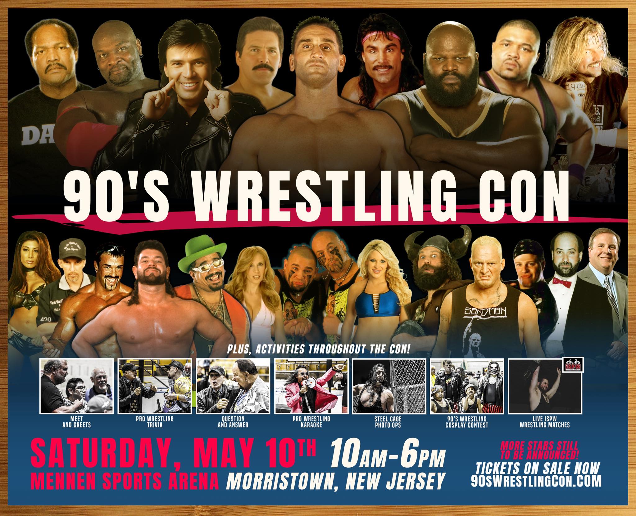 Meet Ken Shamrock at 90s Wrestling Con on May 10th