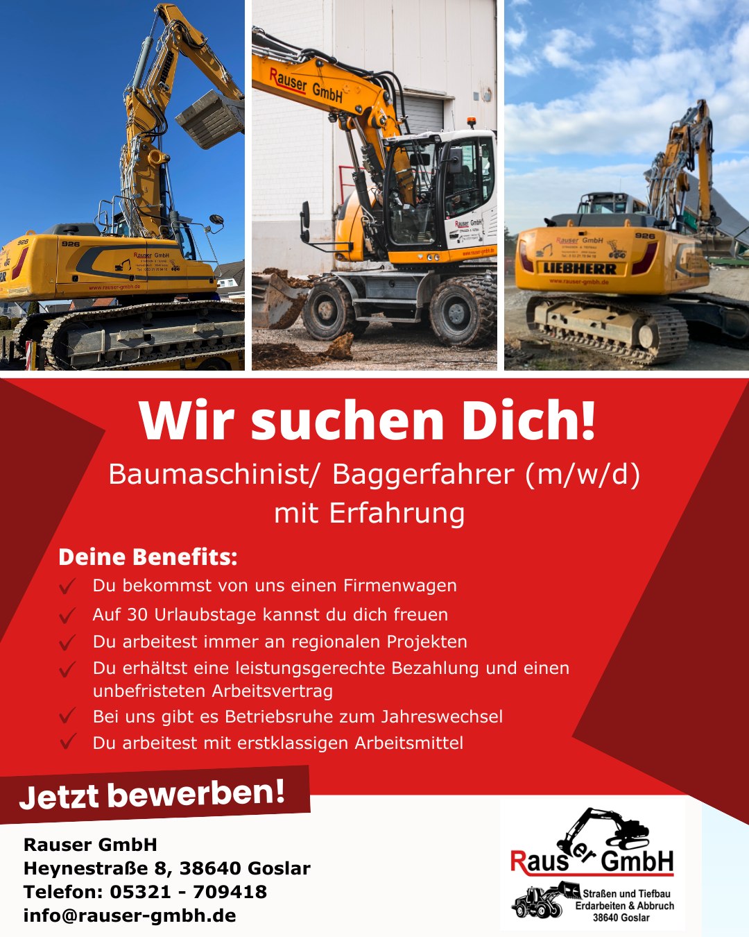 Rauser Tief- und Straßenbau GmbH | Goslar