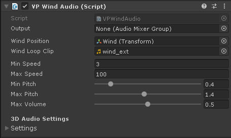 Vehicle Physics - Introducing the new Wind Audio component...