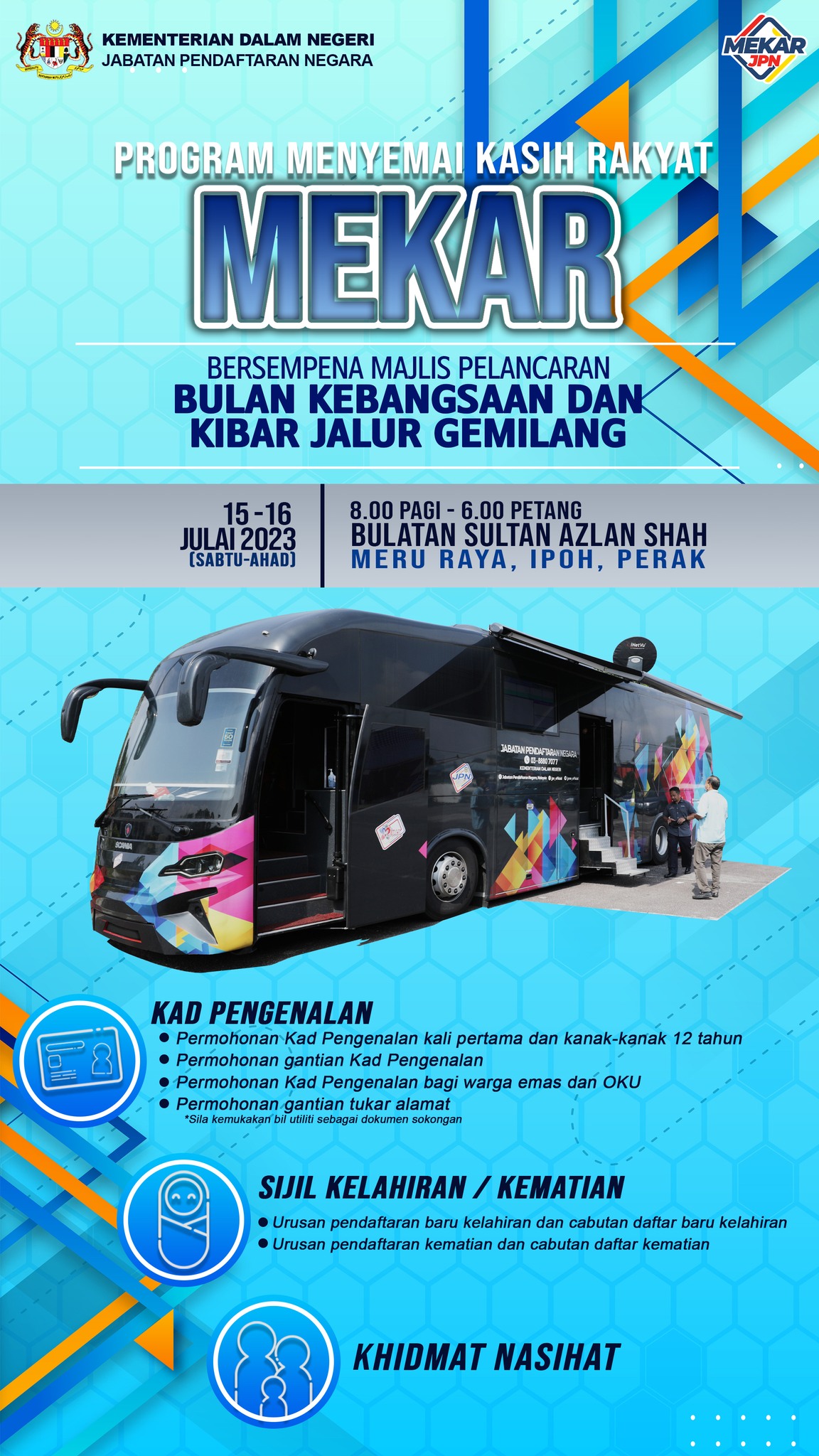 Jabatan - Sempena Majlis Pelancaran Bulan Kebangsaan dan Kibar Jalur ...