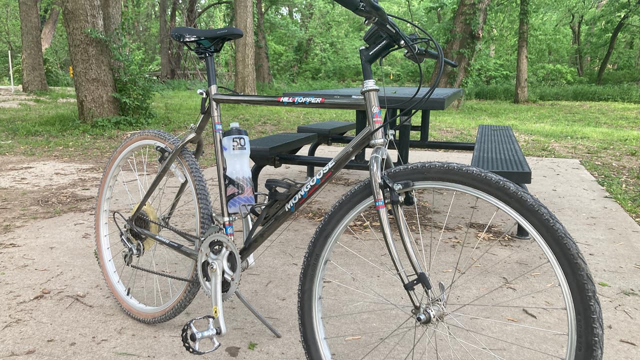 Mongoose hill topper commuter bike build