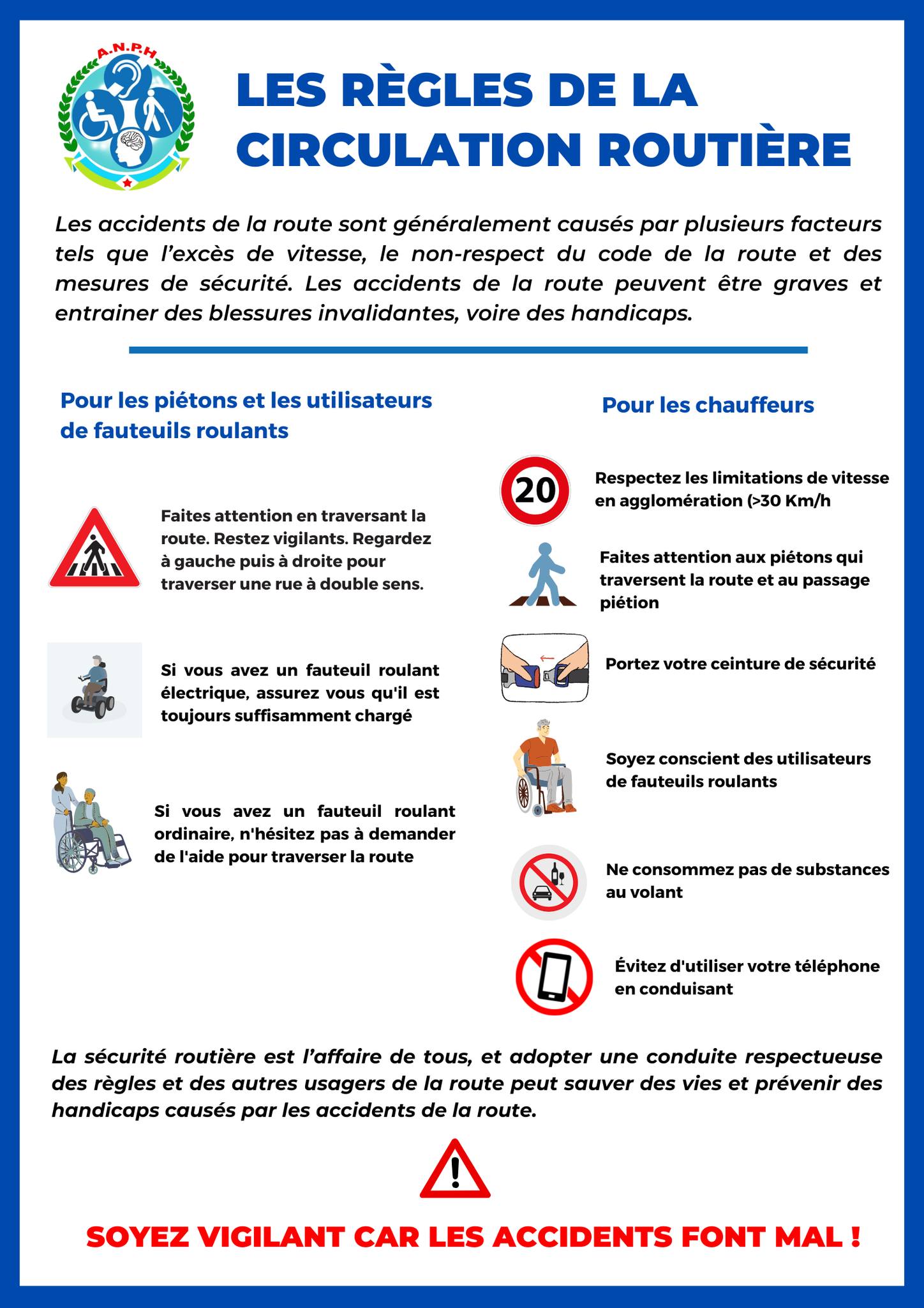 Agence - ⚠️⚠️𝐋𝐄𝐒 𝐑𝐄𝐆𝐋𝐄𝐒 𝐃𝐄 𝐋𝐀 𝐂𝐈𝐑𝐂𝐔𝐋𝐀𝐓𝐈𝐎𝐍 𝐑𝐎𝐔𝐓𝐈𝐄𝐑𝐄 Les accidents de la