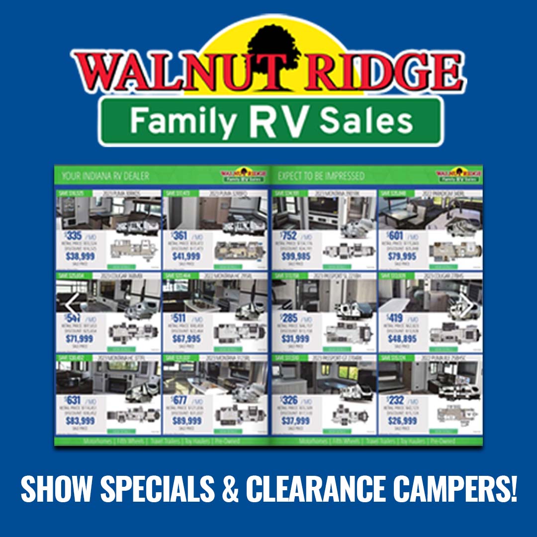 Walnut - The 2023 RV Expo is going on now! Check out our show specials ...