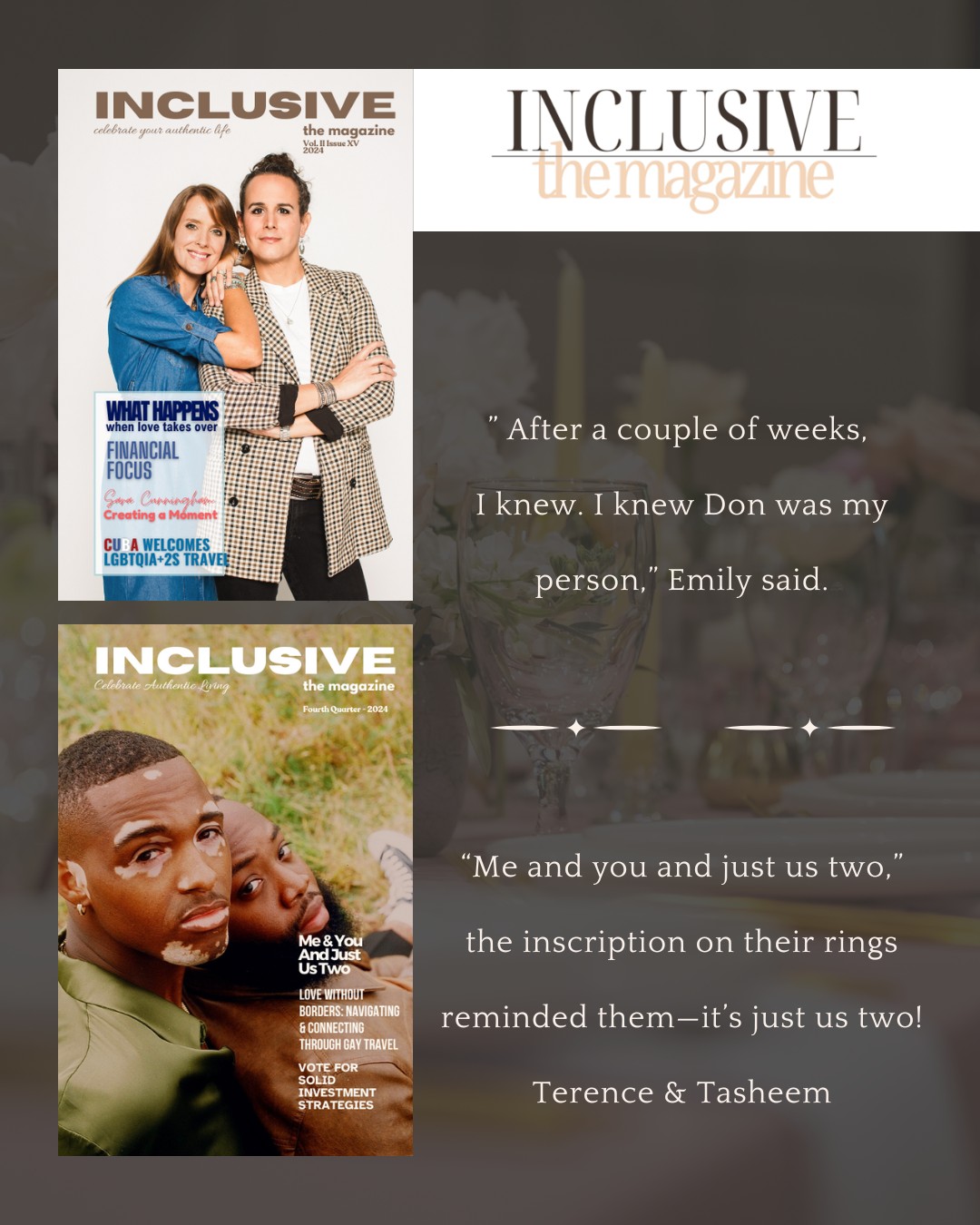 Inclusive the Magazine | Palm Springs CA