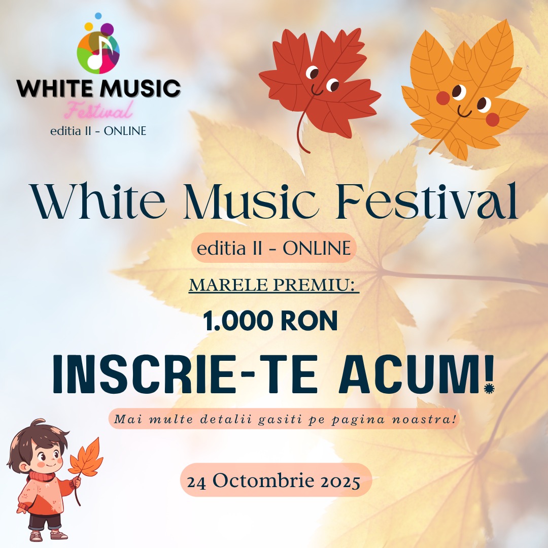 🎶 Primul pas spre magie – începe... - Festivalul White Music | Facebook