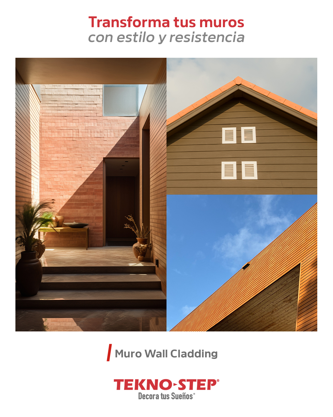 Tekno-Step - El encanto de la madera, sin sus problemas. Con el Wall ...