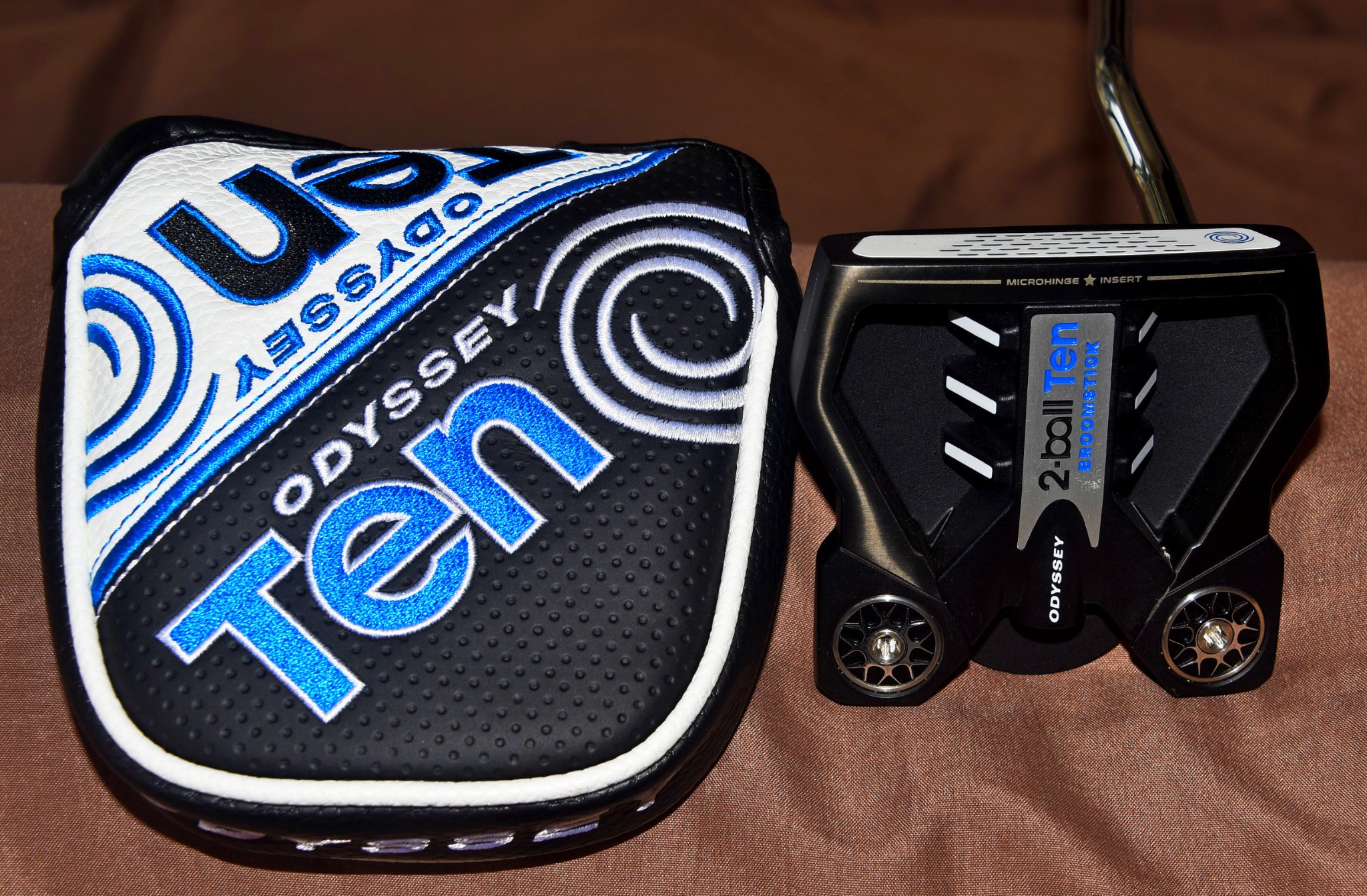 Odyssey 2-Ball Ten Broomstick Putter 48” - Golf Clubs - Bribie 