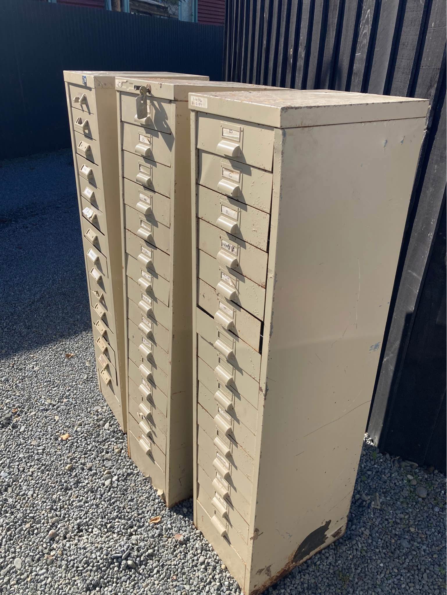 15 drawer metal filing cabinet - Storage & Filing Cabinets - Rangiora ...