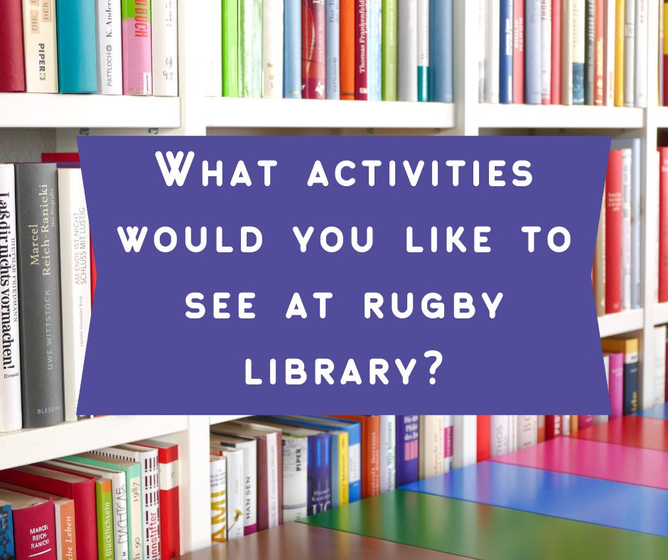 It's safe to say, our... - Rugby Library & Information Centre | Facebook