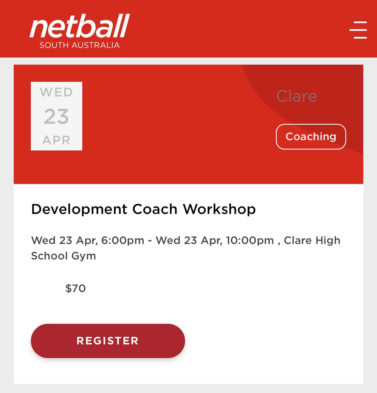 North - ⚽️ NETBALL SA DEVELOPMENT COACHING COURSE FACE TO FACE When ...