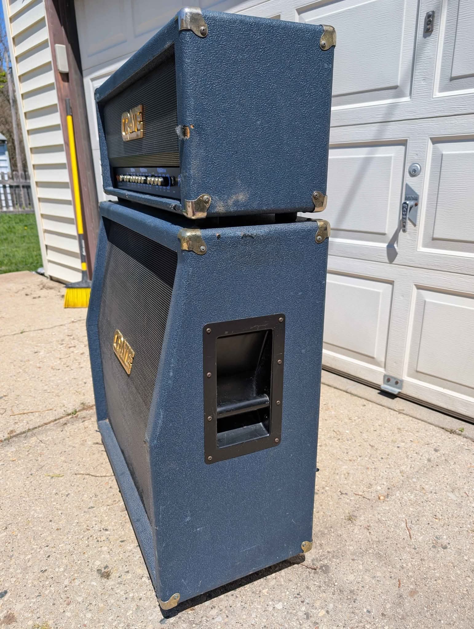 Crate Blue Voodoo Half Stack - Guitar Amplifiers - West Allis ...