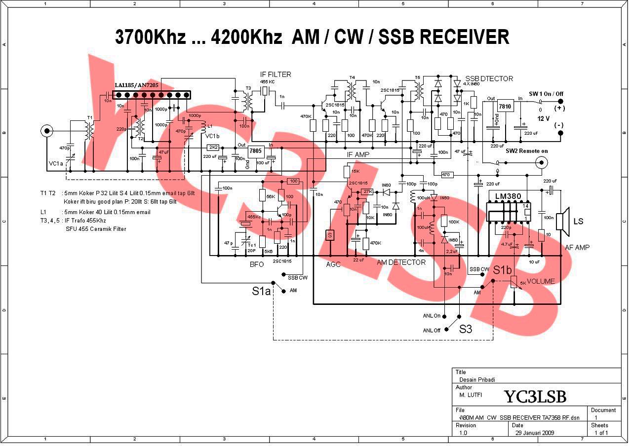 PY6CJ - João Grisi Online - 3700Khz .. 4200Khz AM / CW / SSB RECEIVER ...