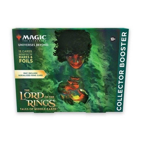 lord of the rings holiday collector booster box the Rings: Tales of Middle-Earth Release LTR Scene serialized counterparts What happened to Lord of