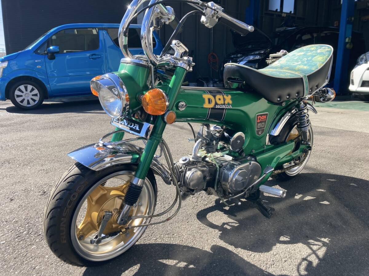 群馬県高崎市発！！ ホンダダックス（ST50)！！ 当時純正カラー！！ 美