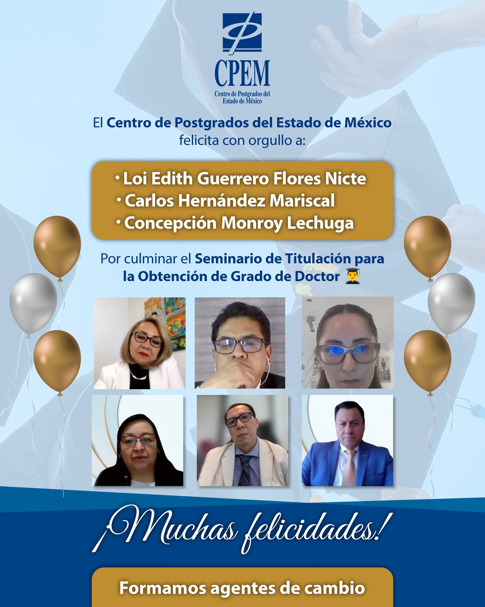 Centro - 🎉 El Centro de Postgrados del Estado de México felicita con ...
