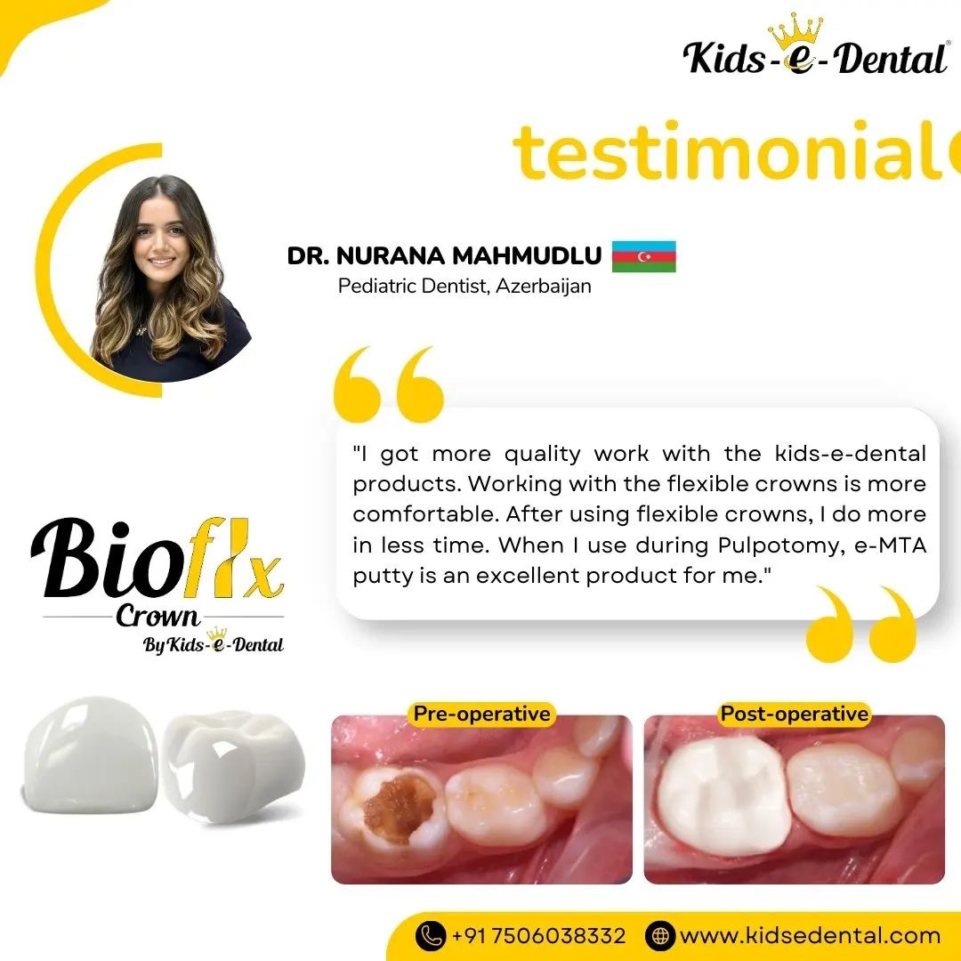 Kids-e-dental - The future of pediatric dental crowns is...
