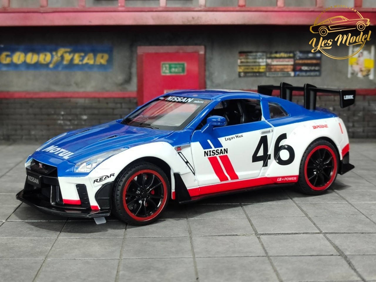 Yes - NISSAN SKYLINE GTR R35 Scale 1:24 ขนาดความยาว 18 ซม. มีเสียง /มี ...
