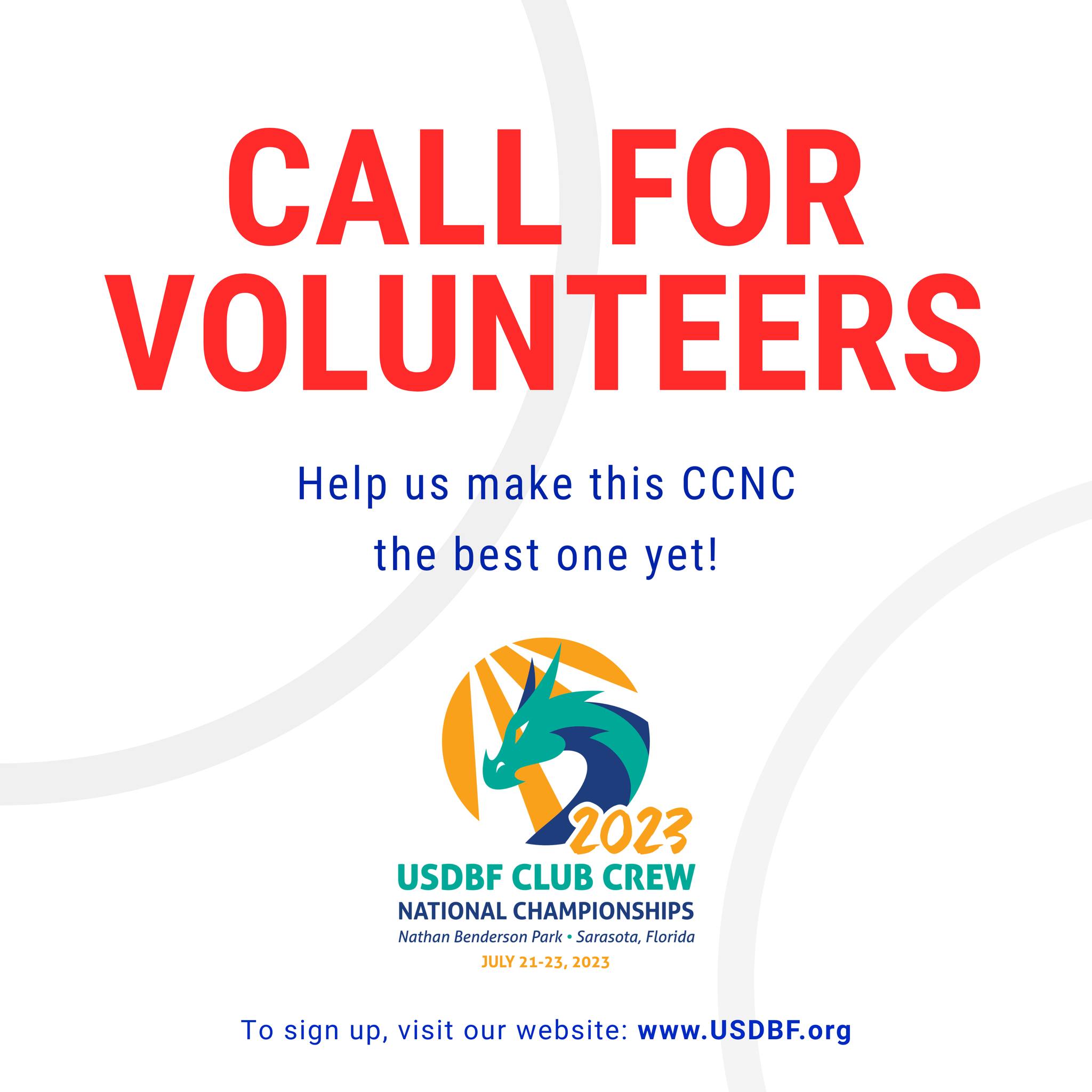 We need your help!... - United States Dragon Boat Federation