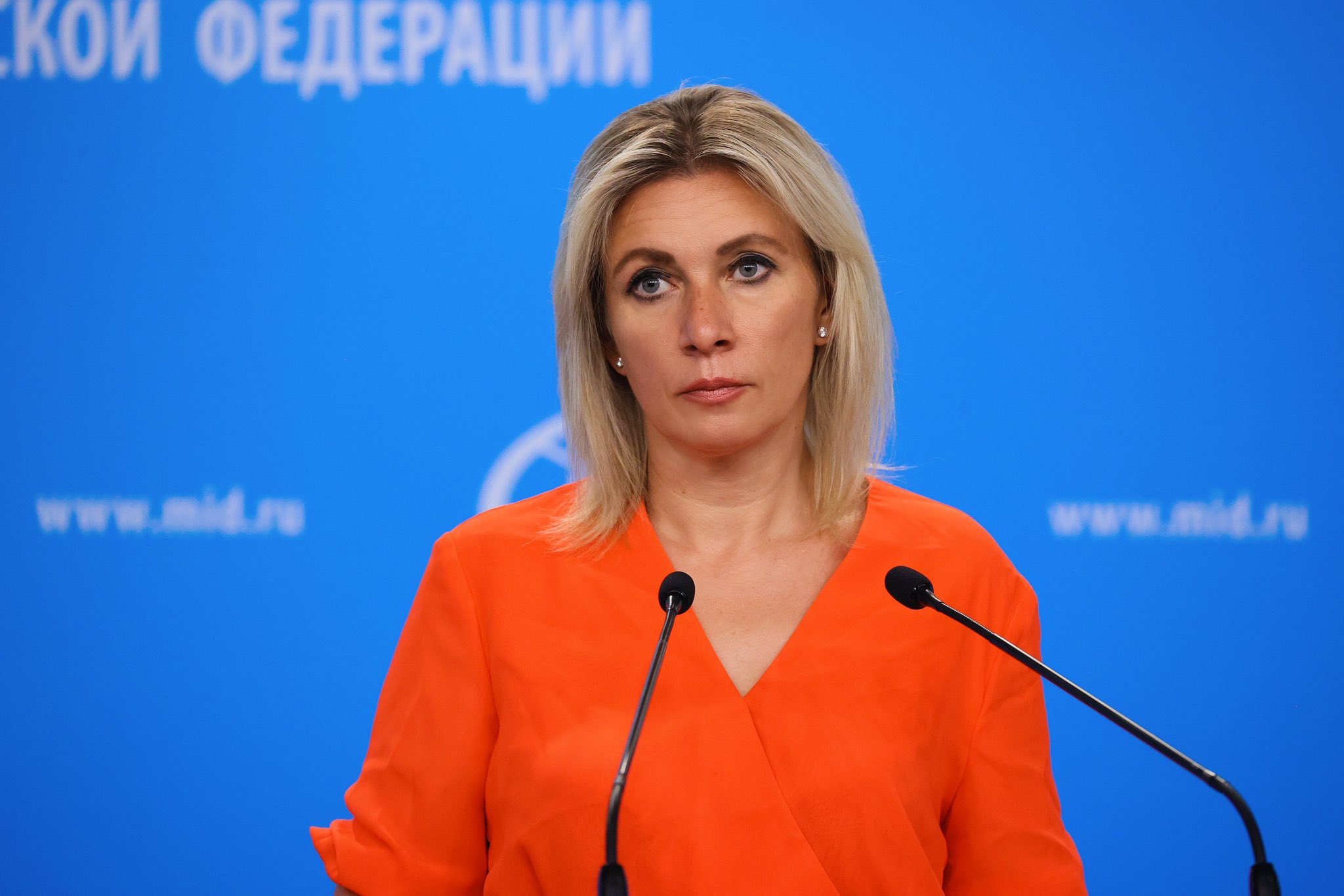 russische-die-pressesprecherin-des-au-enministeriums-maria