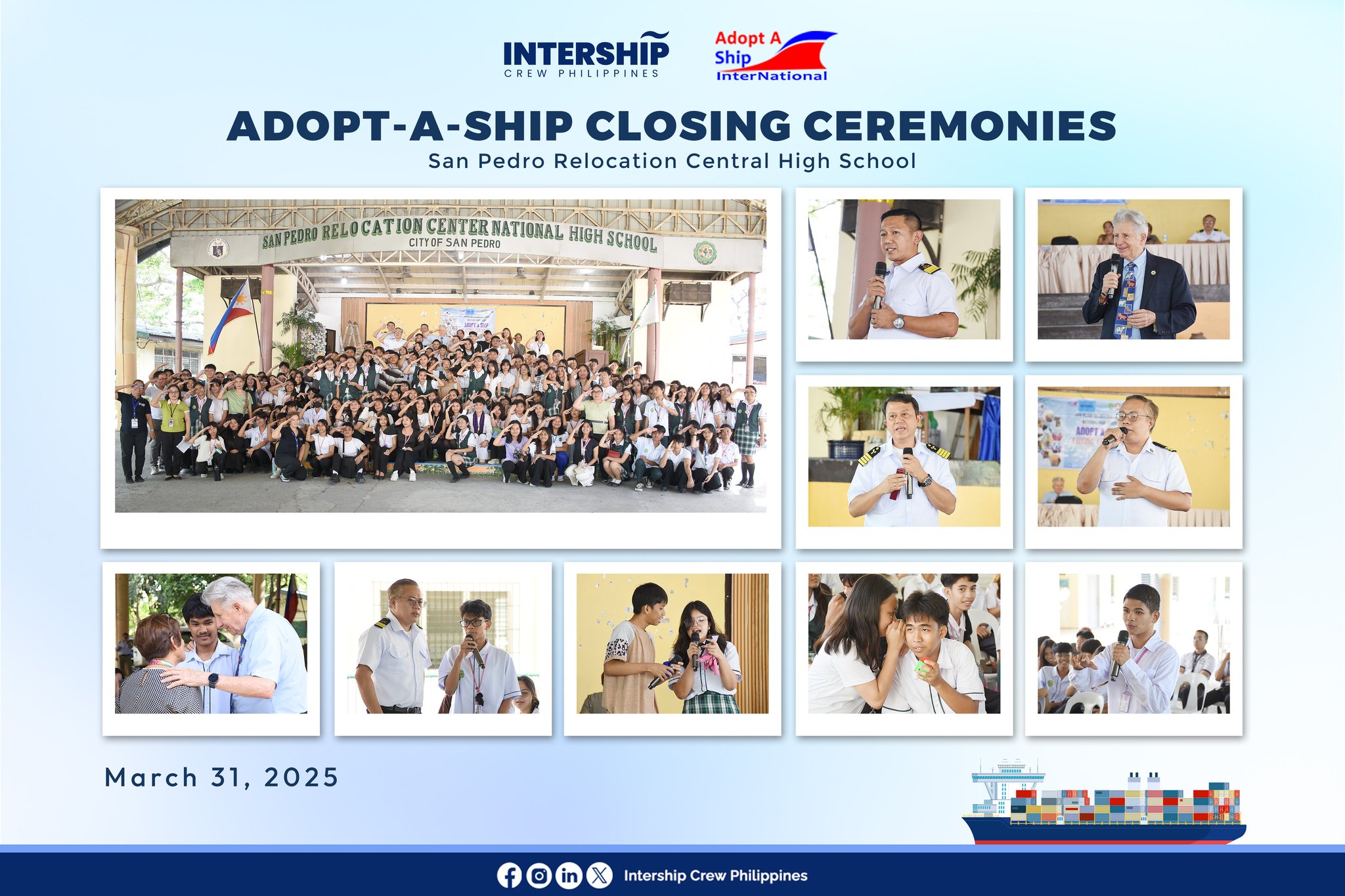 Intership - Adopt-A-Ship Closing Ceremony Celebrates Maritime Learning ...