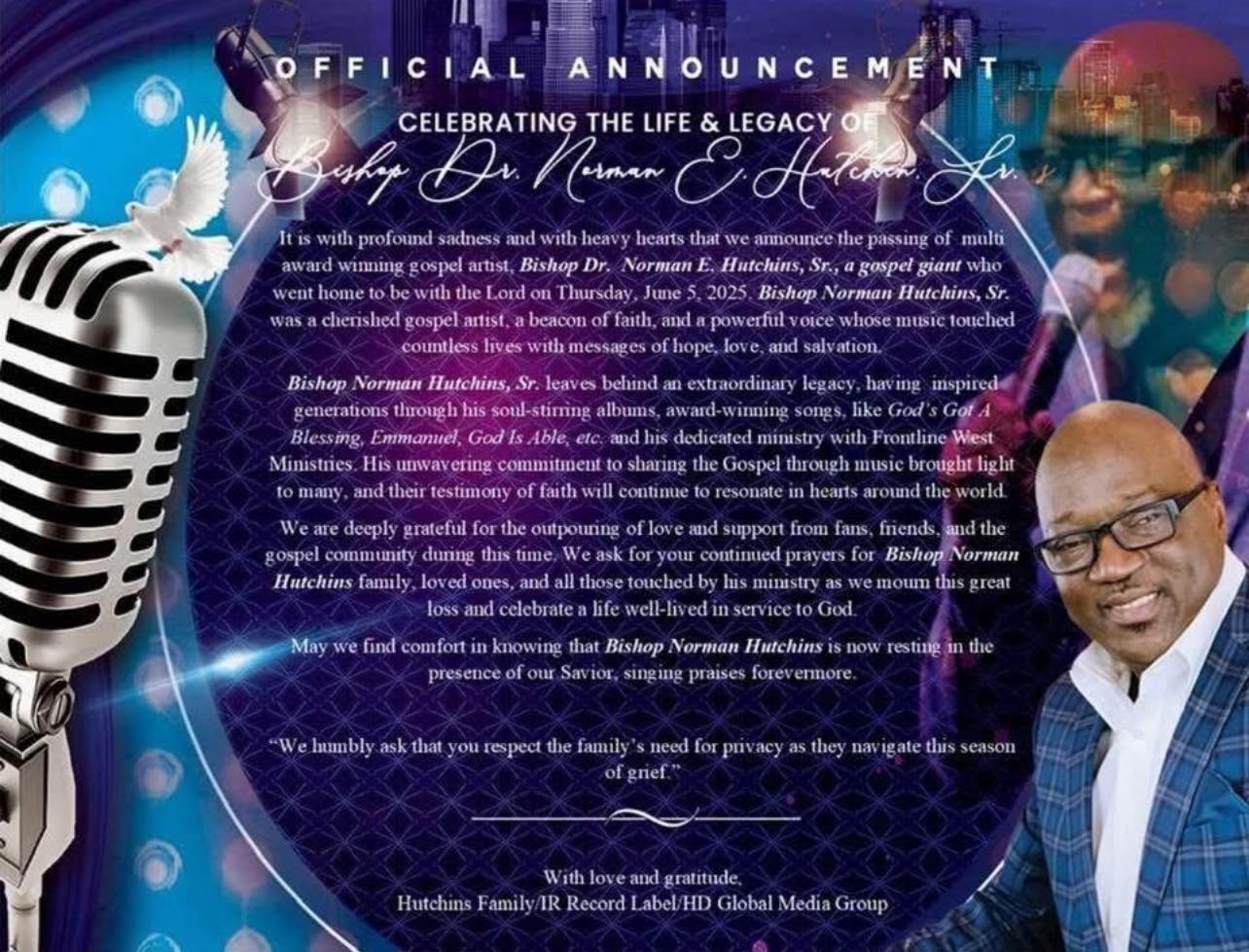Tribute to Bishop Norman Hutchins