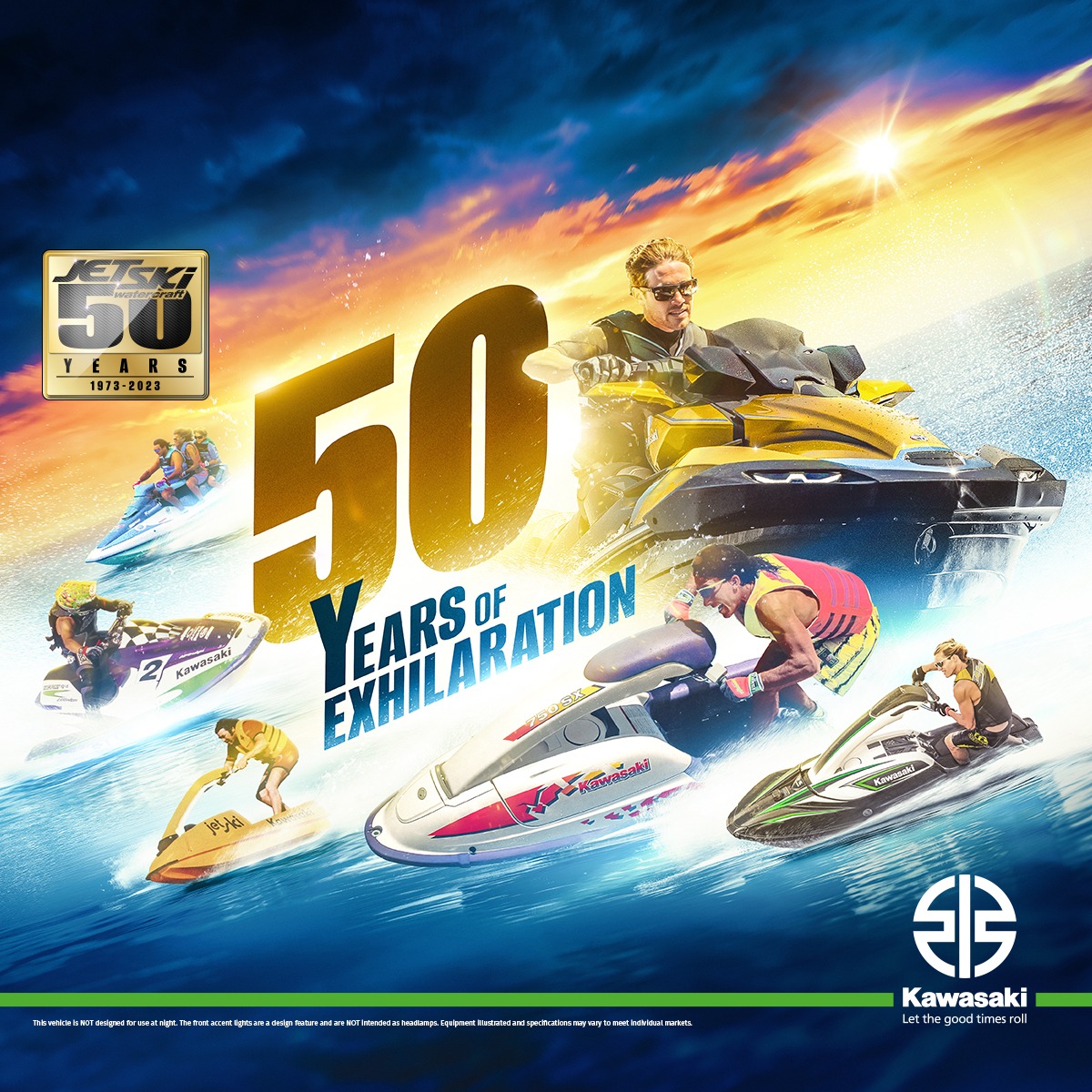 In 1996, the Jet Ski 1100 ZXi watercraft made a splash in the