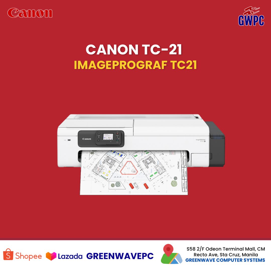 Greenwavepc - Introducing the Canon imagePROGRAF TC-21.... | Facebook