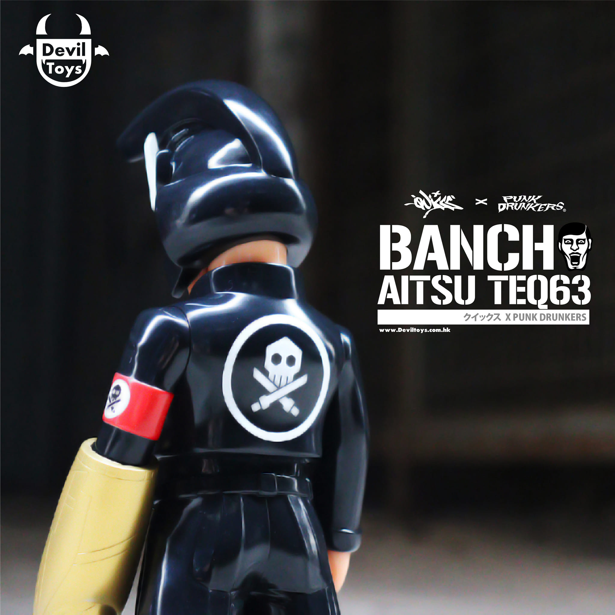 Devil Toys X Quiccs X Punk Drunkers BANCHO AITSU TEQ63 香港動漫節 