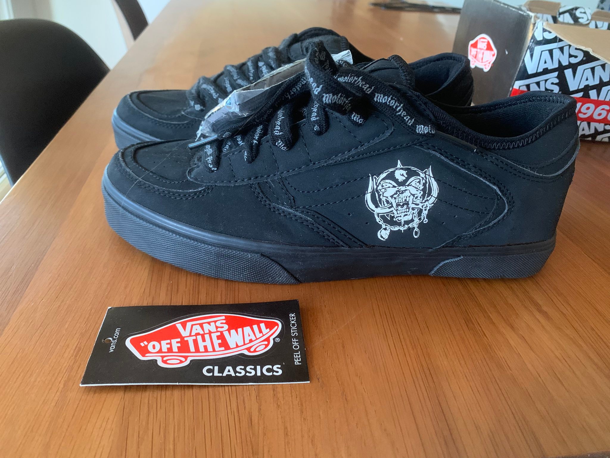 Rare 2007 Motorhead Vans skate shoes for sale