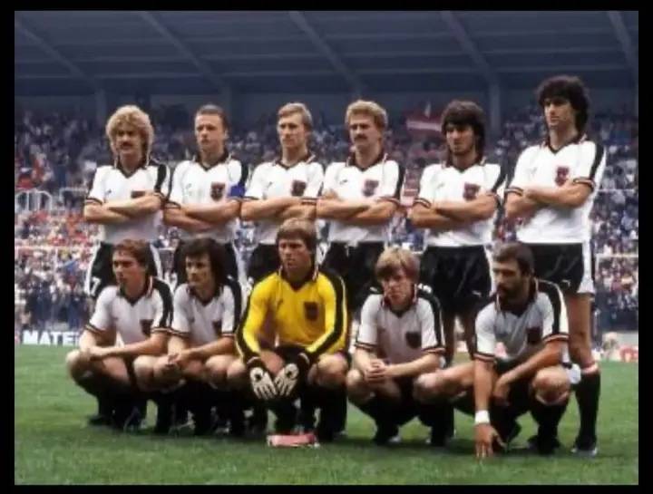 1978 World Cup: Austria v Spain 2-1, (L-R) Migueli, who turns 73