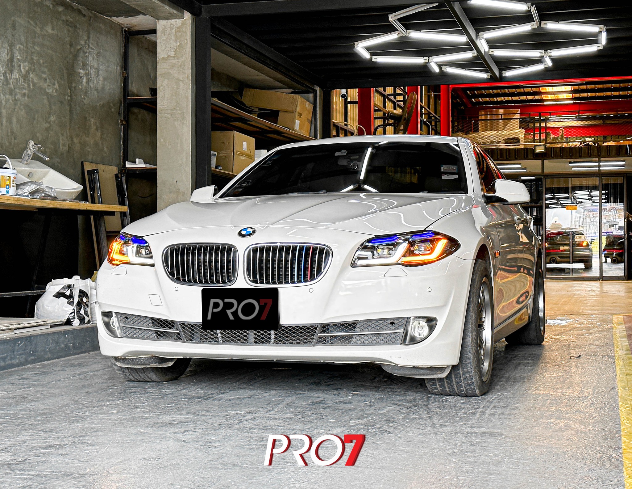 🎉BMW F10 (G30 Stlye) จัดให้ตามคำเรียกร้อง อัพเกรดไฟหน้าใหม่ Pro7รับ