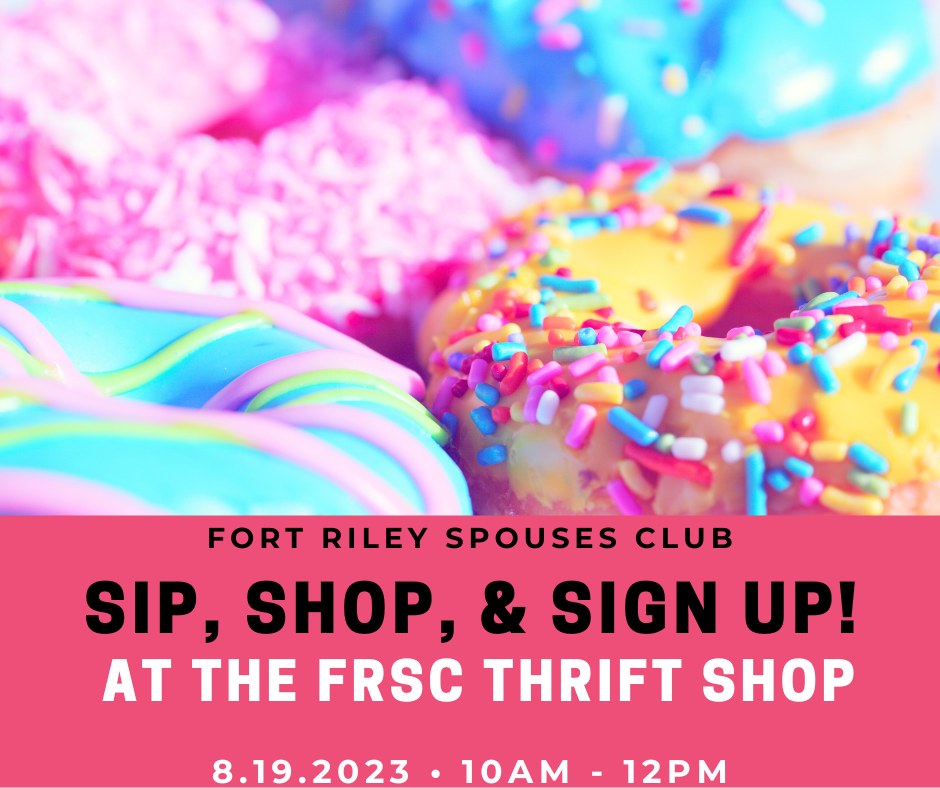 TODAY IS THE DAY!!! SUPER SIGN... - Fort Riley Spouses Club