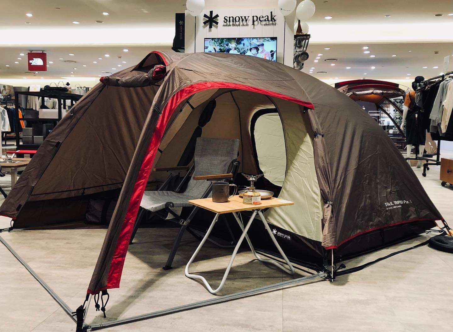 ✱ 展示帳篷更新✱ 65周年限定商品65th Trail Tripper 1 Pro.寢室帳(SD
