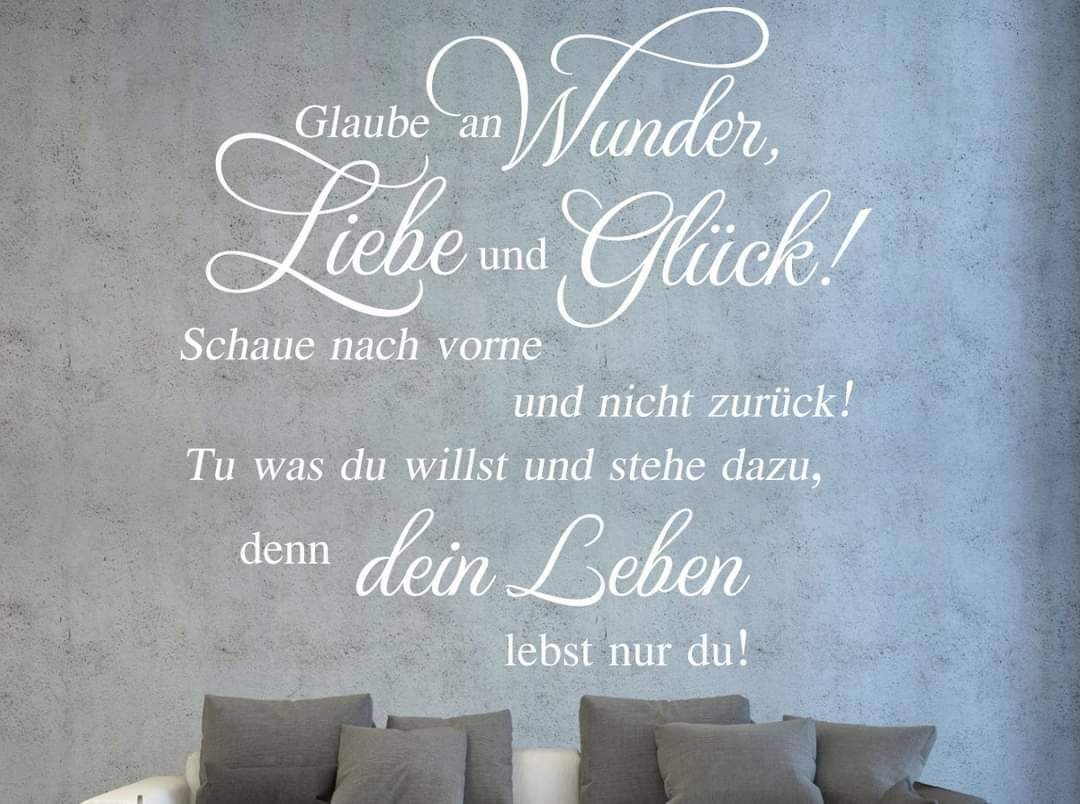 Glaube An Wunder Sprüche