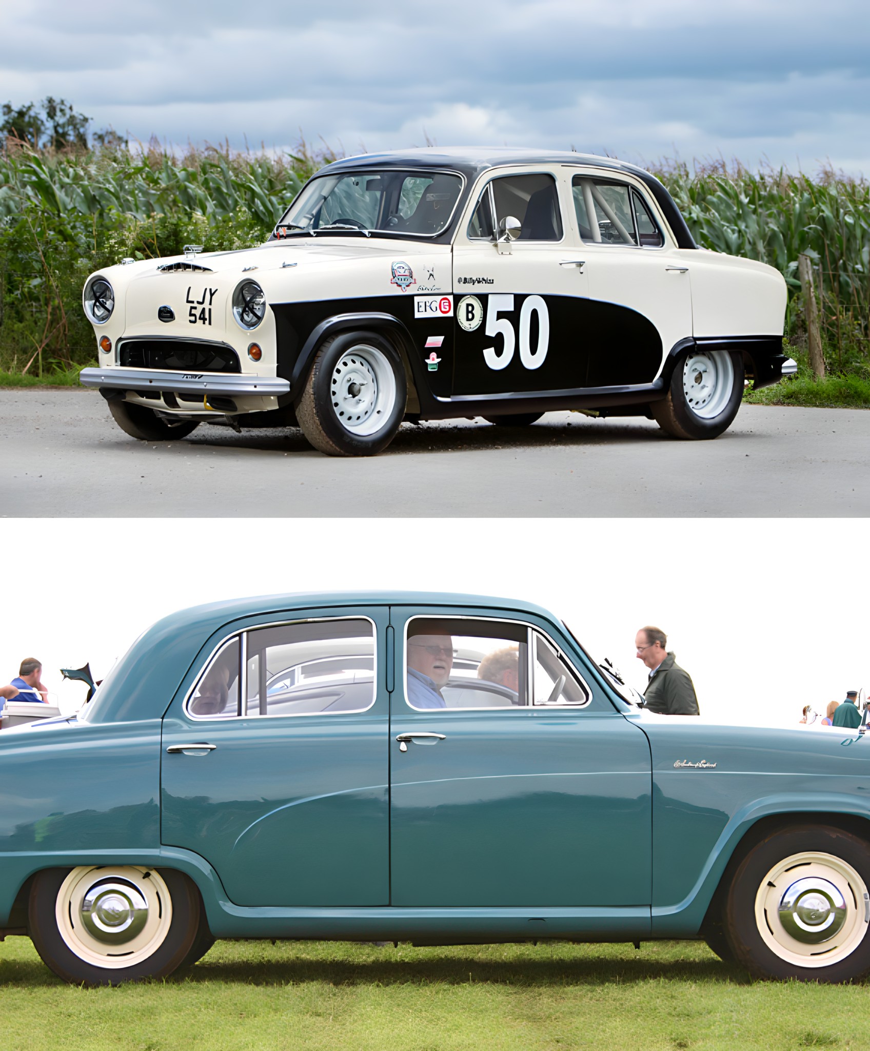 Austin a50 model variations and history