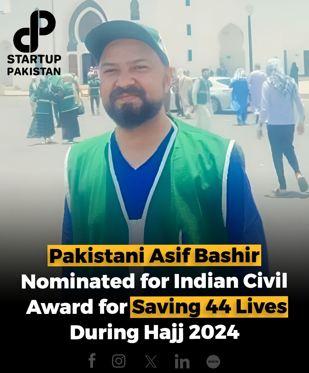 Pakistani national Asif Bashir... - Startup Pakistan Recorder | Facebook