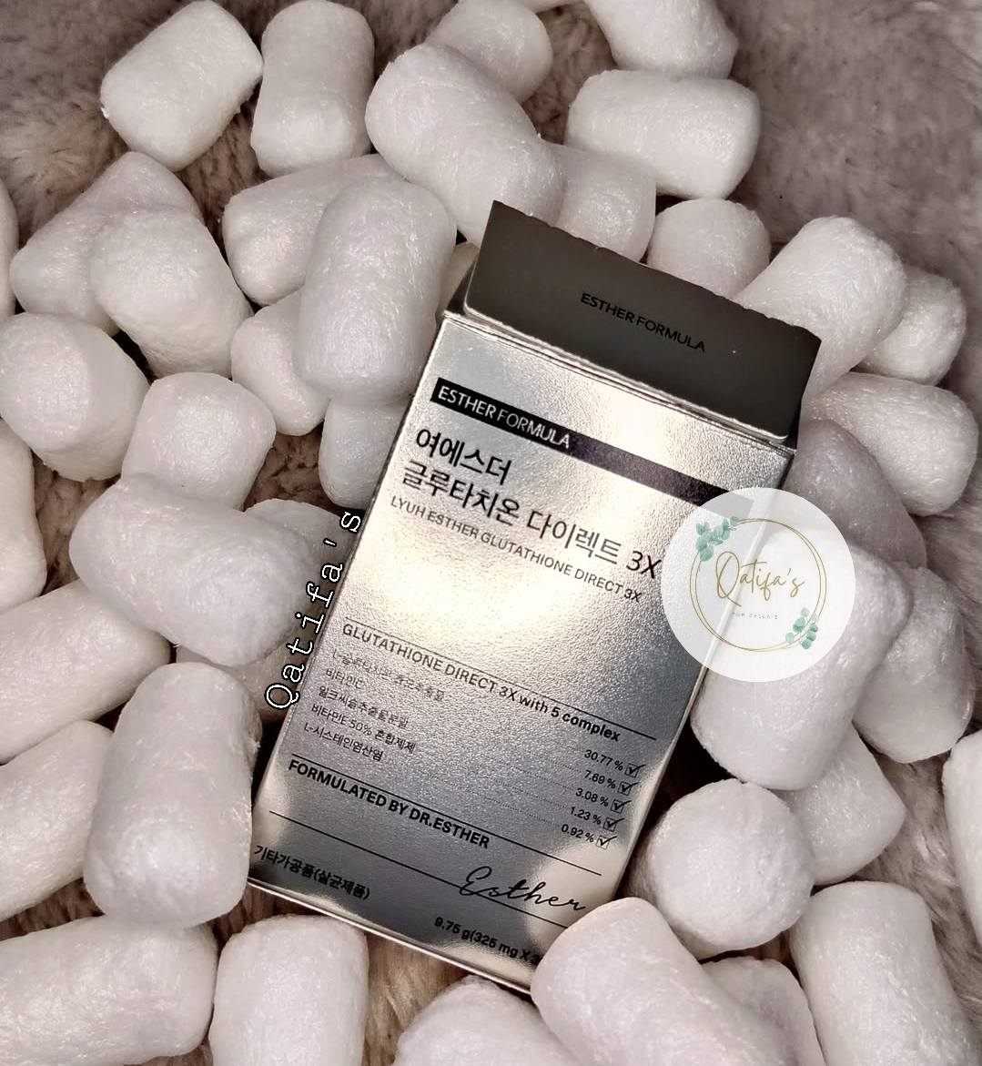 Inner beauty starts from within ✨ These glutathione strips from Esther Formula literally melt on your tongue and help brighten your skin from the inside out. With liposome technology, your body absorbs
