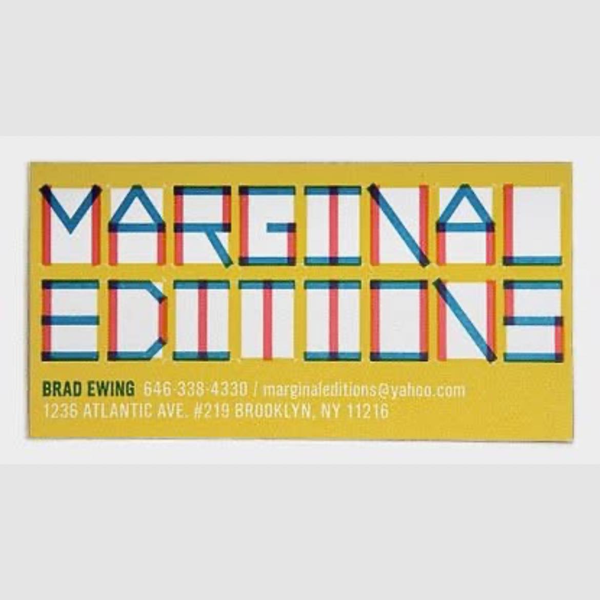 Marginal Editions