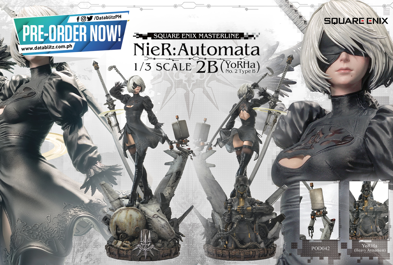 EMBRACE THE BEAUTY OF 2B. Pre-orders for Square Enix Masterline 