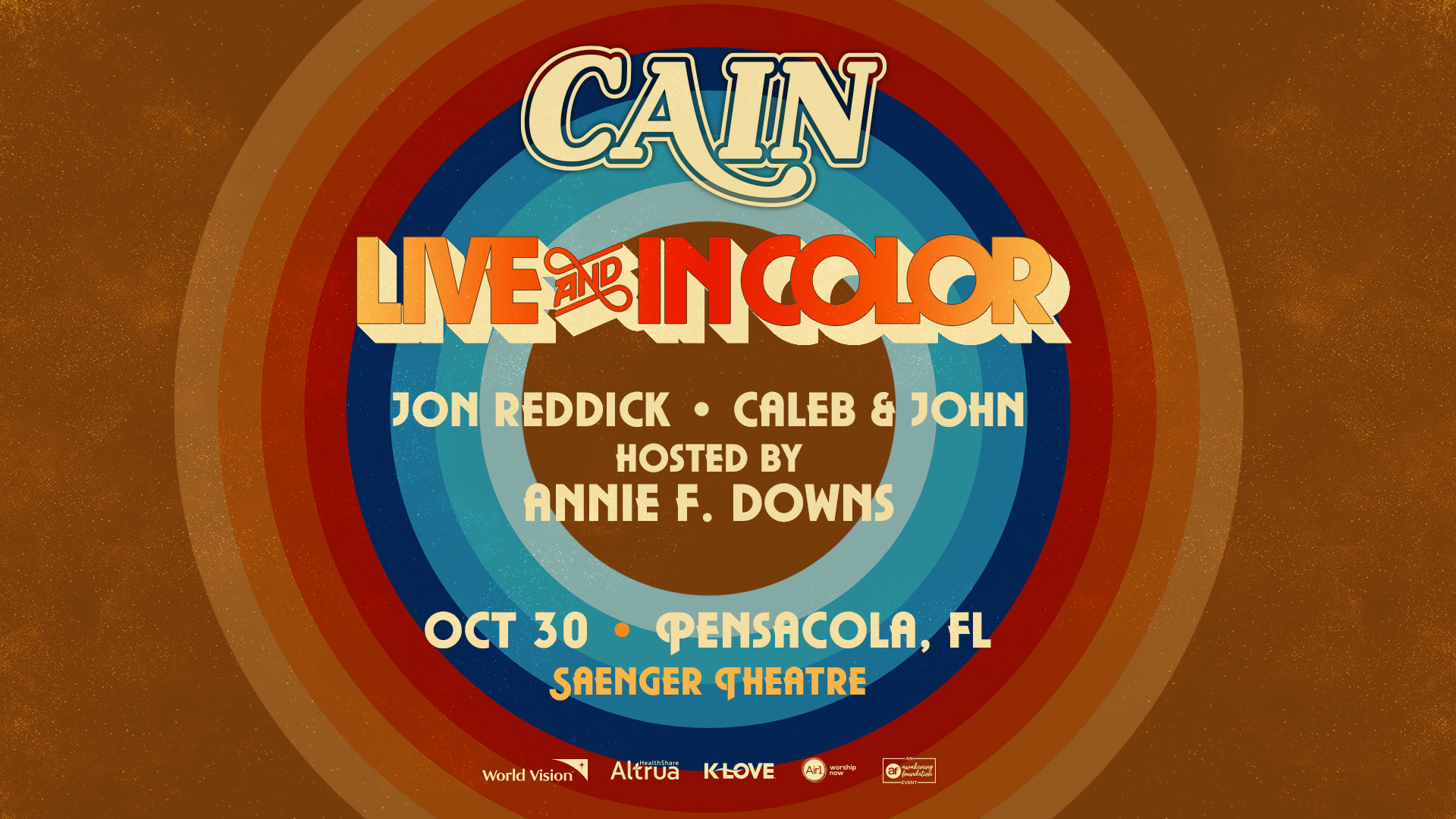 Jon Reddick — Saenger Theatre, 2025-10-30