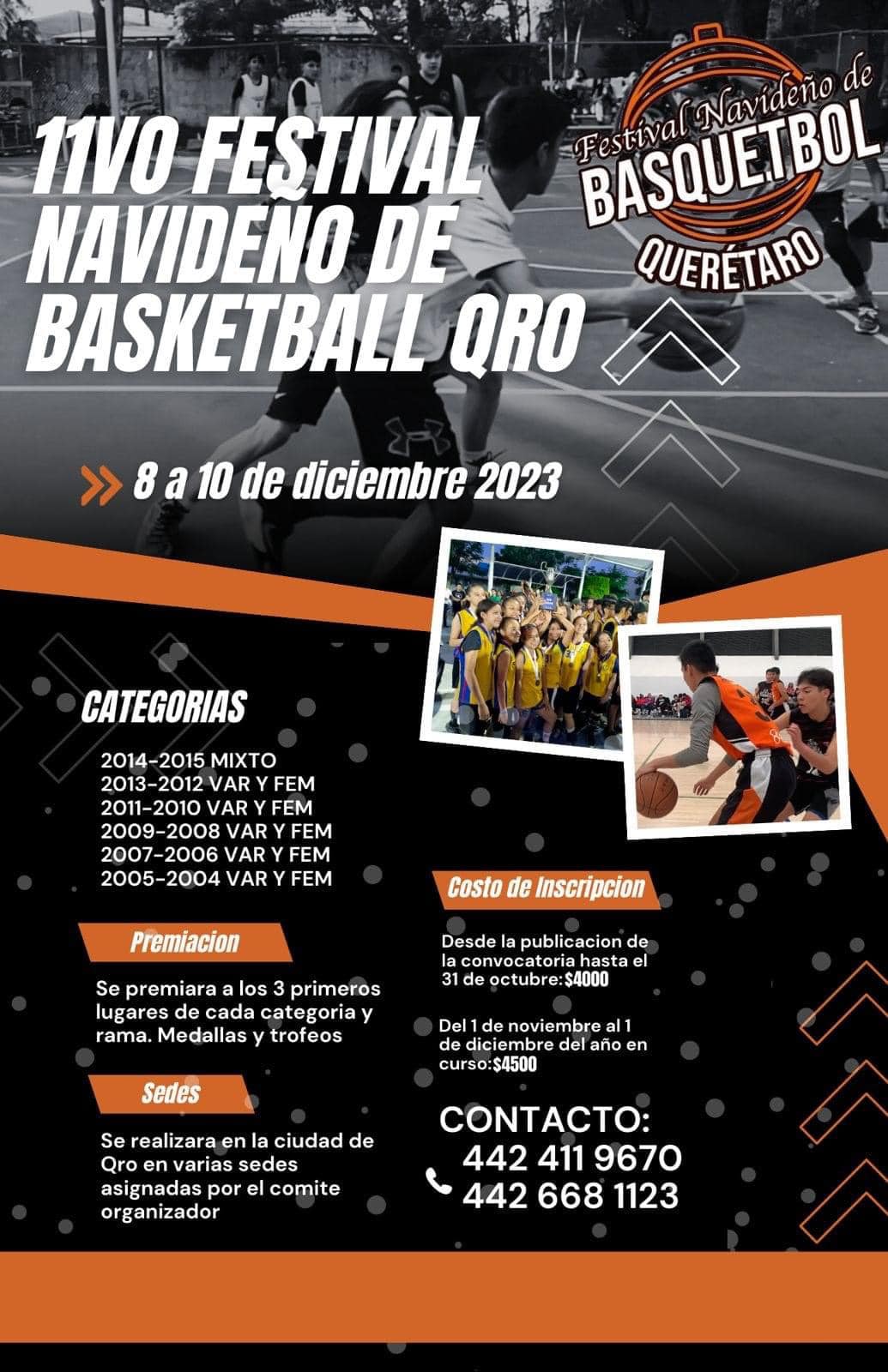 Festival Navideño De Basquetbol | Querétaro Centro