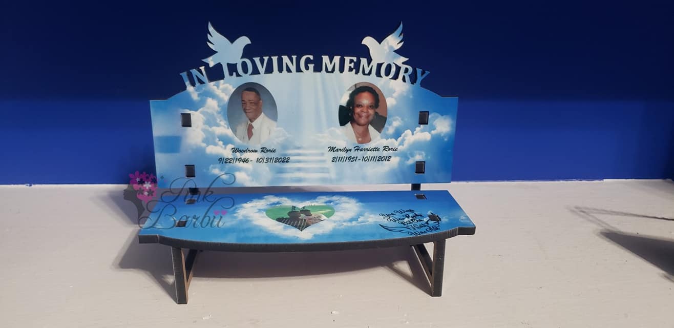 Pink Barbii - 🚨New item Alert!!🚨 Mini Memorial Benches...